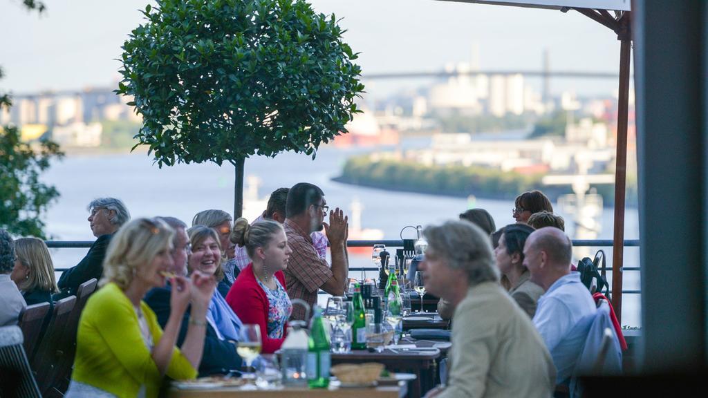 Rainvilles Elbterrassen Hamburk Exteriér fotografie