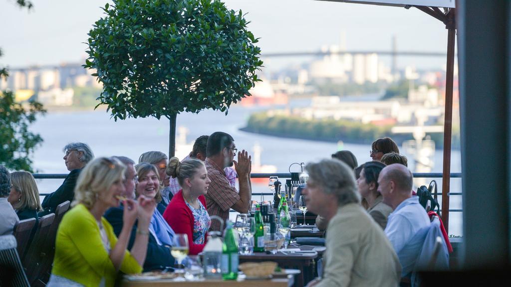 Hotel Rainvilles Elbterrassen Hamburk Exteriér fotografie